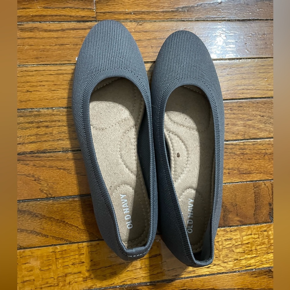 Dusty Blue Flats | women’s size 7